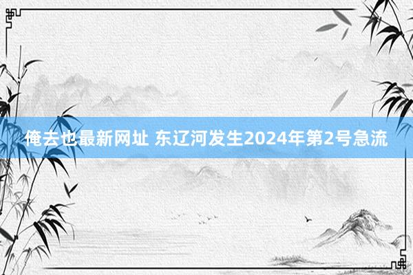 俺去也最新网址 东辽河发生2024年第2号急流