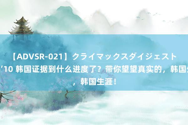 【ADVSR-021】クライマックスダイジェスト 姦鬼 ’10 韩国证据到什么进度了？带你望望真实的，韩国生涯！