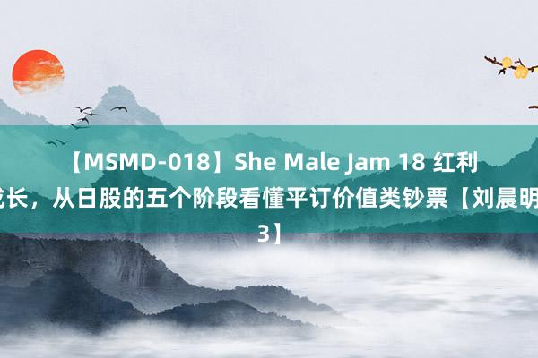 【MSMD-018】She Male Jam 18 红利PK成长，从日股的五个阶段看懂平订价值类钞票【刘晨明5.3】